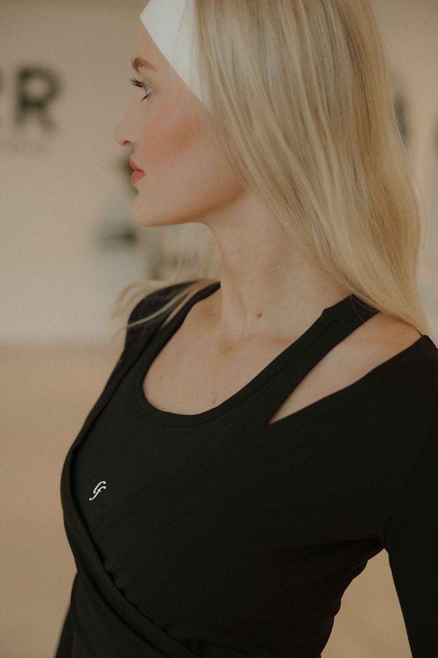 The Isabelle Wrap Top