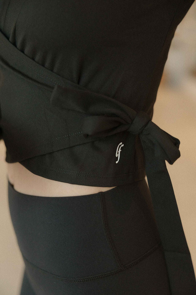 The Isabelle Wrap Top