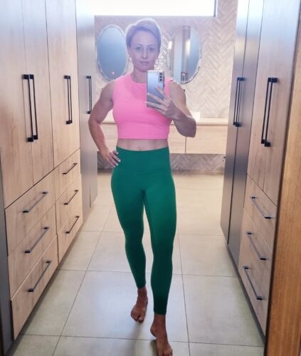 Emerson Tights - RETRO GREEN photo review