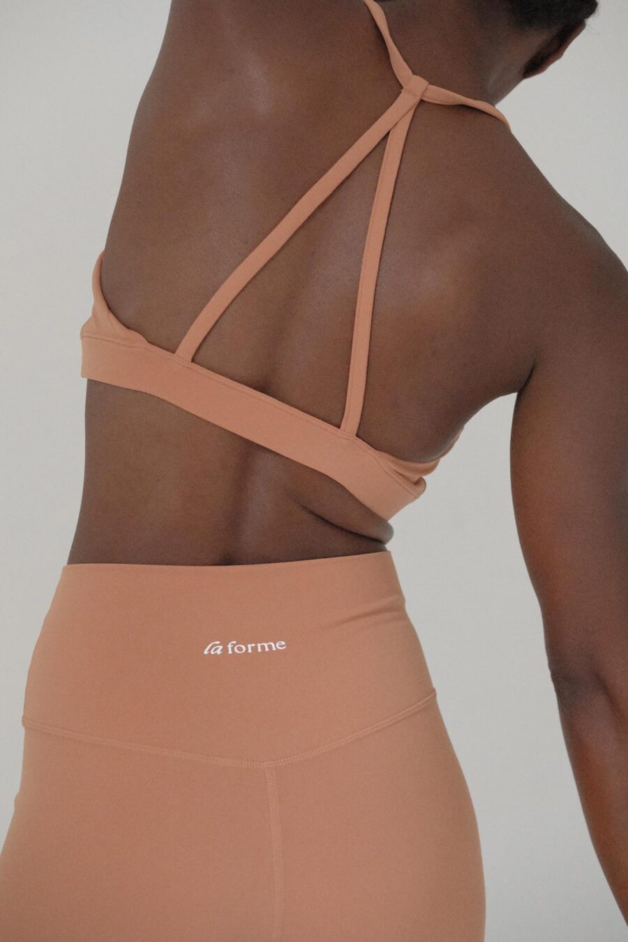 Maui Sports Bra - TROPICAL PEACH - Image 2