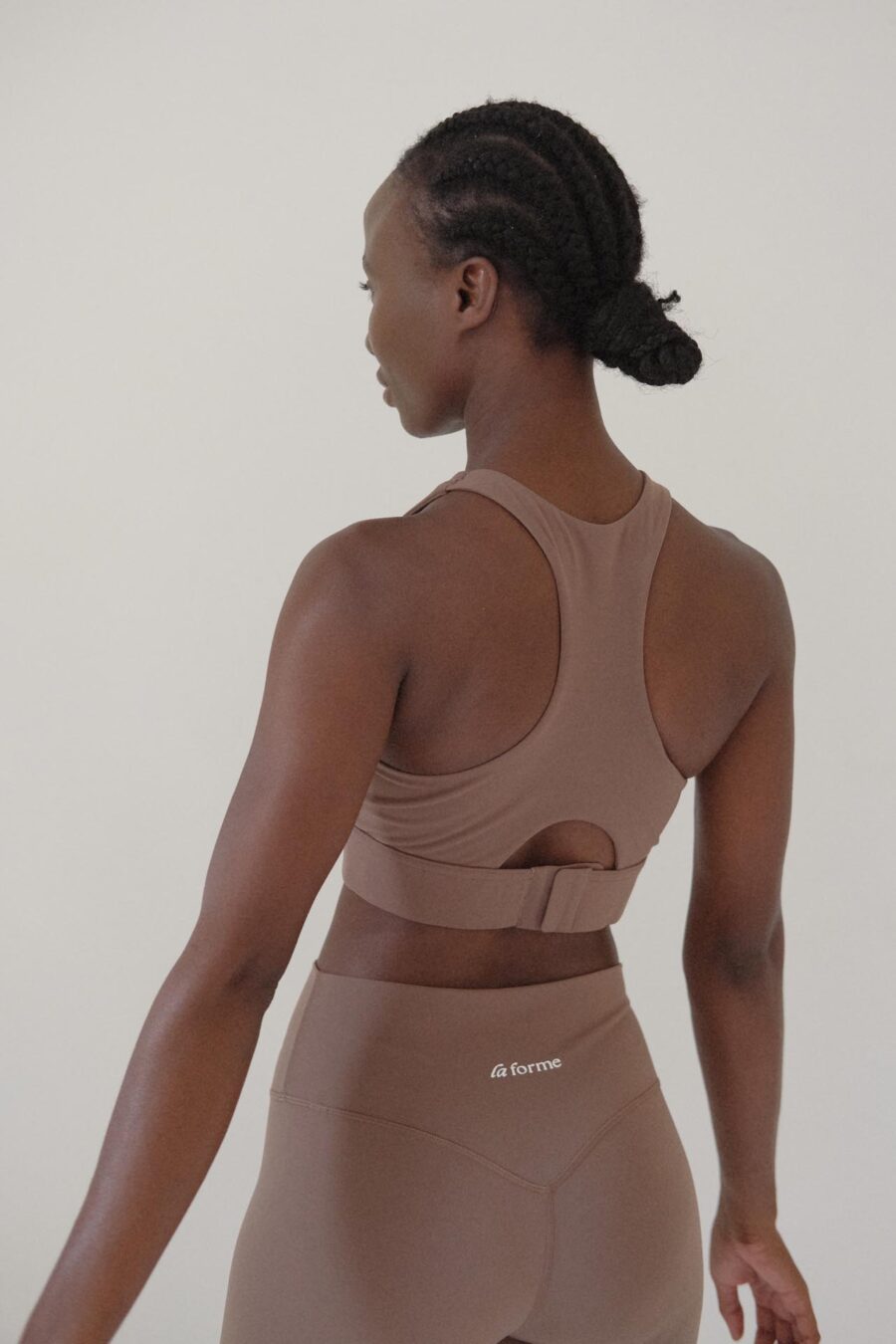 Emerson Sports Bra - MOCHA BROWN - Image 2