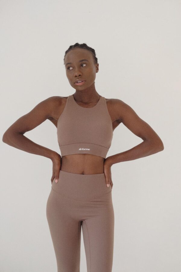 Emerson Sports Bra - MOCHA BROWN