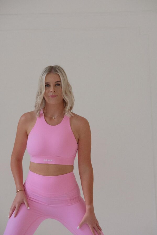 Emerson Sports Bra - BARBIE PINK
